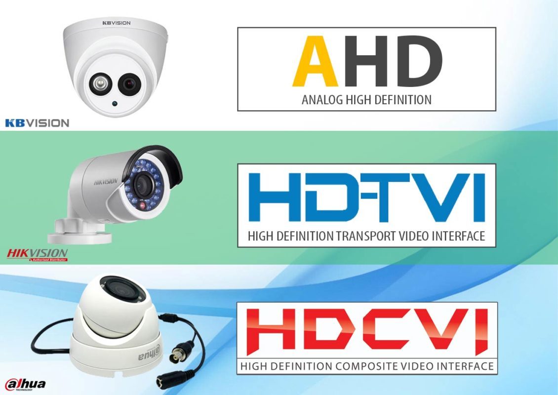 دوربین های مداربسته ahd، hdcvi و hdtvi چیست